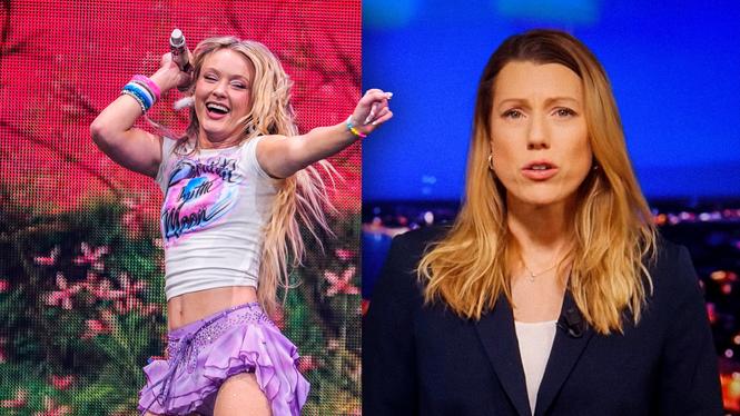 Isabelle Eriksson, reporter på SD-nära Riks, skrev att hon vill göra livet obekvämt för Zara Larsson.