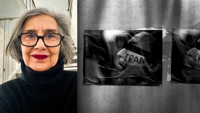 Den svensk-iranska skådespelerskan Mina Azarian medverkar i Dramtatens uppsättning  "Ljus utan skuggor".