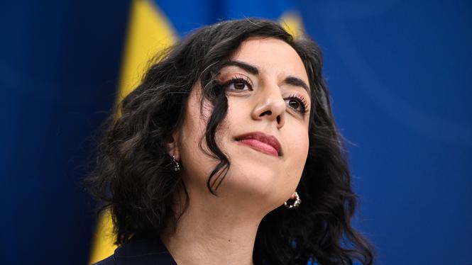 Simona Mohamsson (L), partiledare. 