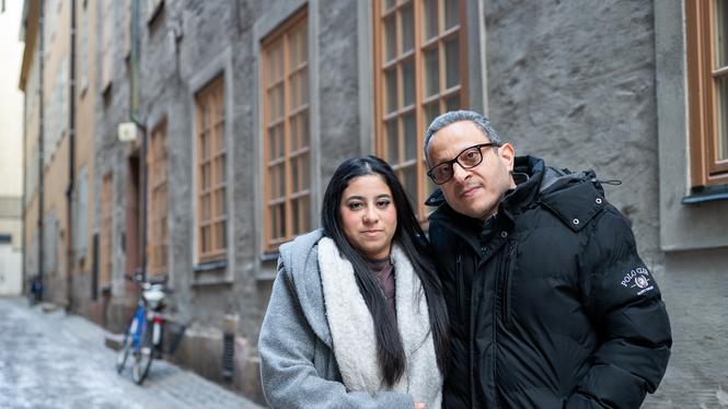 Jomanda och hennes pappa Mahdi Gad.