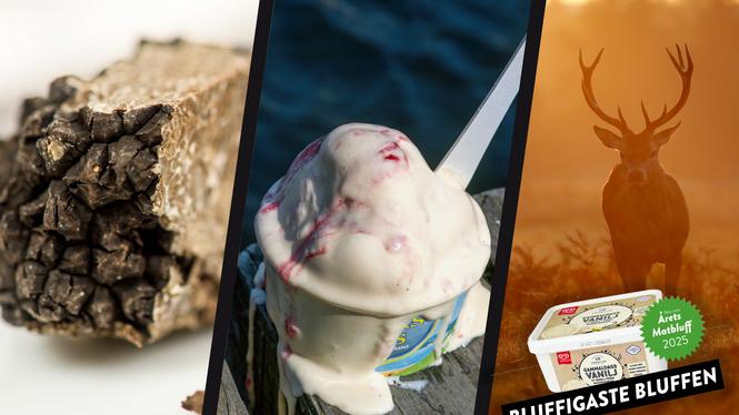 Vad har tryffel, glass och kronhjortar gemensamt? De har alla haft huvudrollen när Årets matbluff korats genom åren.