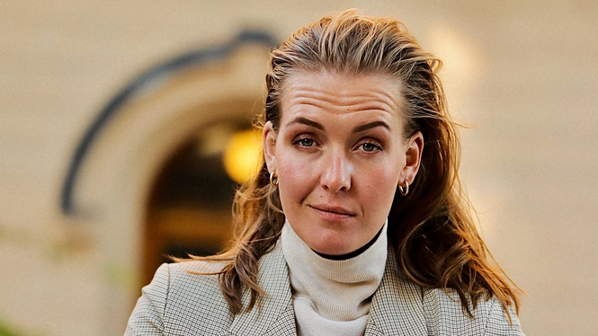 LInn Svansbo, idag vice ordförande för Reformisterna, tar strid i kampen om ordförandeposten.