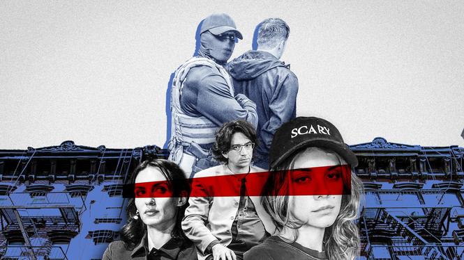 Anna Khachiyan och Dasha Nerkosova podcast Red scare görs från Dimes square i New York. Även högerextrem bloggaren Curtis Yarvin utgår från platsen.