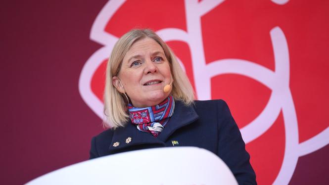 Socialdemokraternas partiledare Magdalena Andersson. Arkivbild.