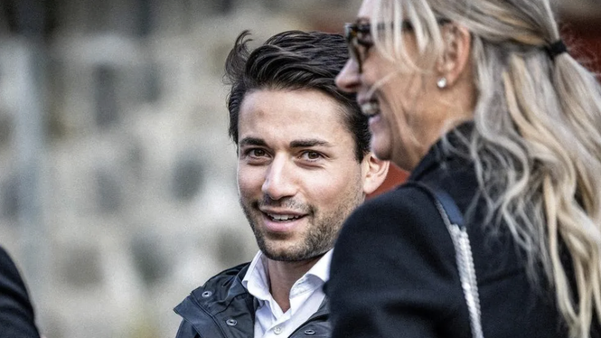 Nick Alinia, här tillsammans med SD:s Jessica Stegrud.