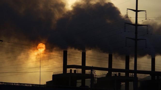EU-parlamentet har röstat om unionens klimatmål. Arkivbild från Gansuprovinsen i Kina. 