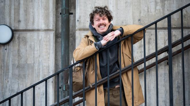 Vi möts på A House, gamla Arkitekthögskolan i Stockholm som i dag huserar en hel del startups. Den brutalistiska byggnaden har kallats ful, men Magnus Hambleton delar inte bilden. 