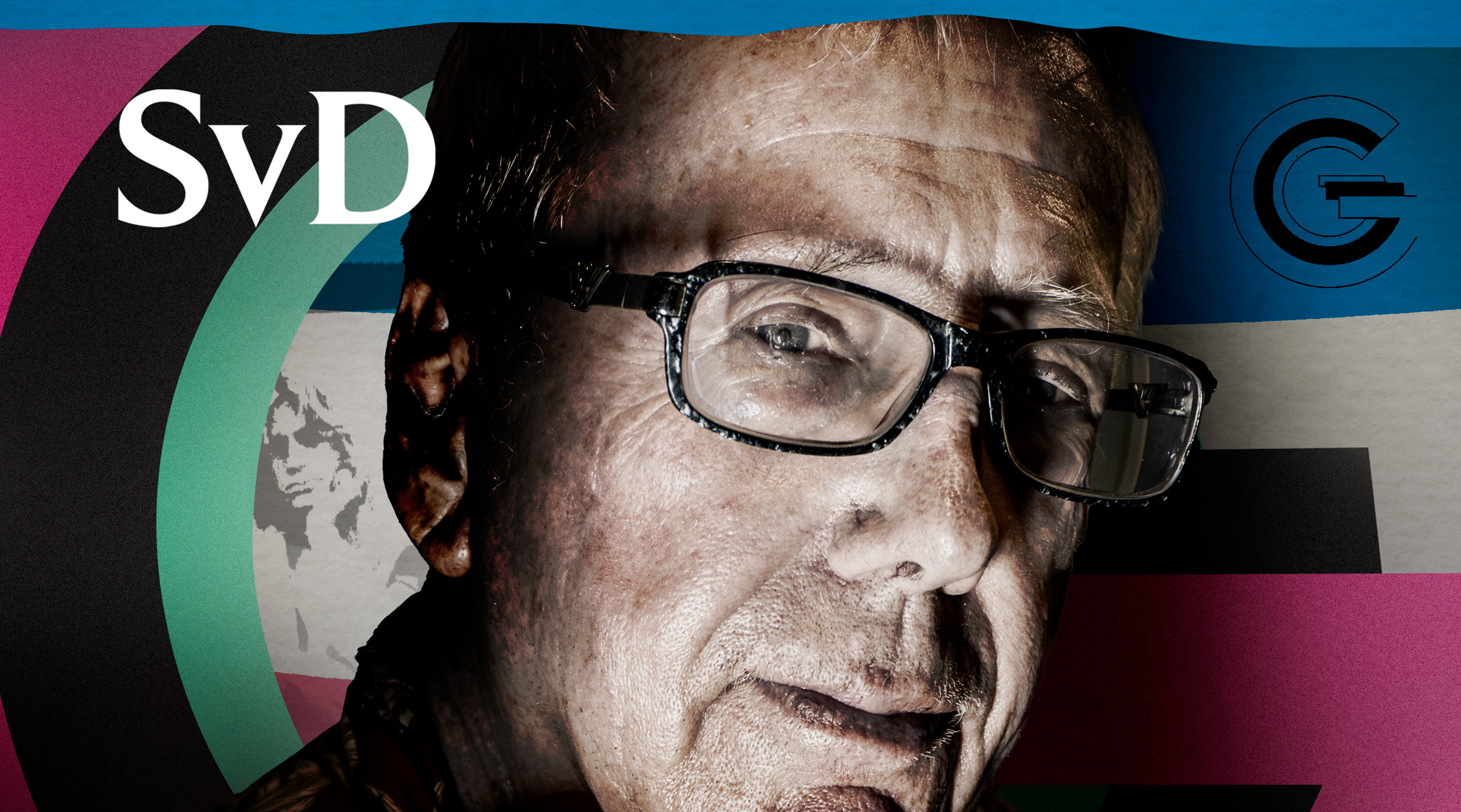 Omslaget till SvD:s podcast Blendas nya dokumentärserie ”Staffans Hildebrands nya liv”