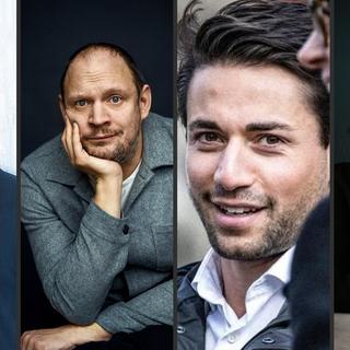 Chang Frick, Jonatan Unge, Nick Alinia och Bianca Meyer deltar alla i dagens rättegång.