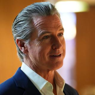 Gavin Newsom är Demokraternas hopp inför det amerikanska presidentvalet 2028.