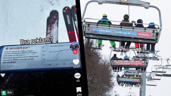 Det var troligen förra helgen som den misstänkte aktivisten slog till mot Skistars skidliftar i Åre.