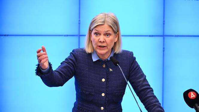 Socialdemokraternas partiledare Magdalena Andersson.