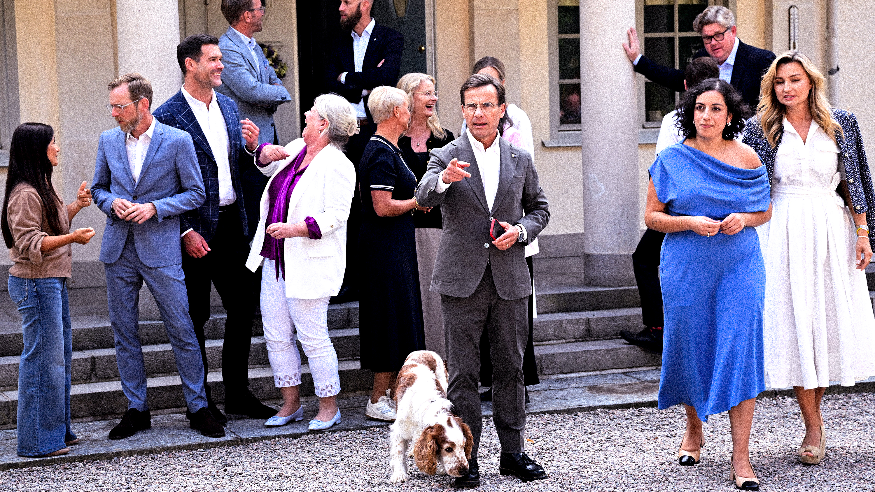 Regeringen på Harpsund i augusti, 2025.