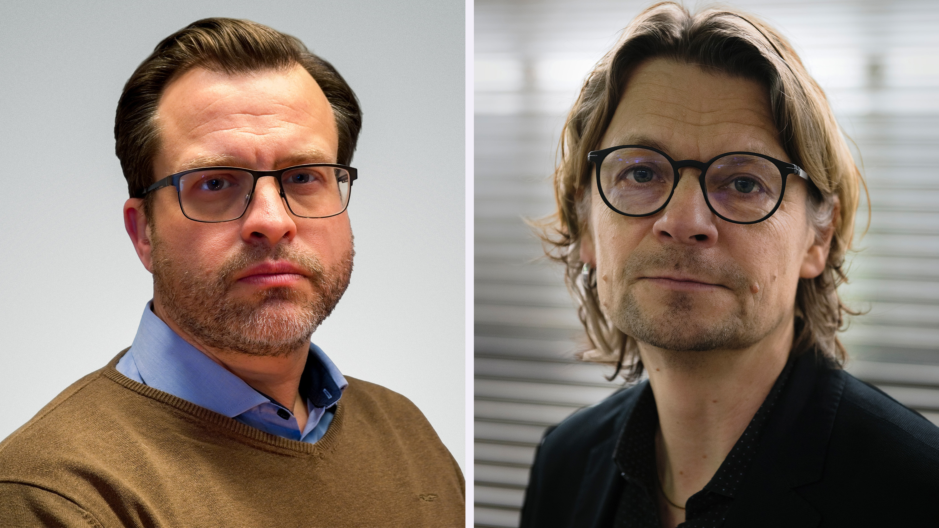 Peo Hansen och Tony Johansson.