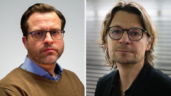 Peo Hansen och Tony Johansson.