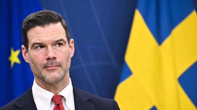 Migrationsminister Johan Forssell (M). 