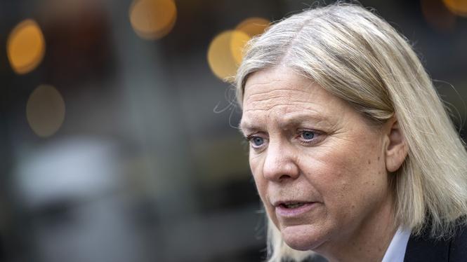 Magdalena Andersson, partiledaren för Socialdemokraterna, är kritisk mot samtal med Frankrike om ett kärnvapensamarbete.