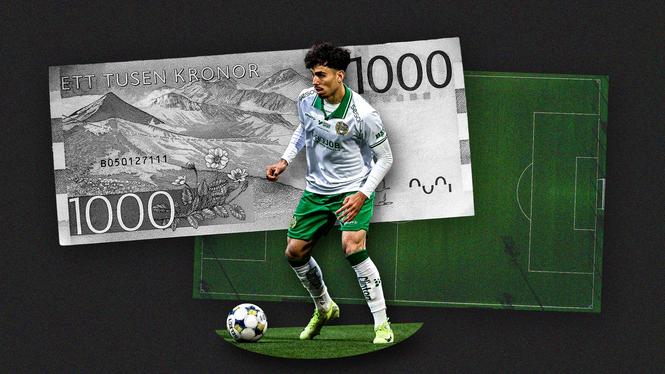 Hammarby sålde i september Sebastian Tounekti till Celtic för 70 miljoner kronor.