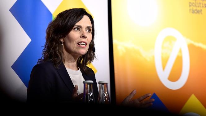 Klimatpolitiska rådets ordförande Åsa Persson när 2025 års rapport presenterades.