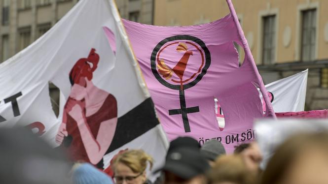 Stockholms 8 mars-kommitté står bakom en årlig demonstration på internationella kvinnodagen.