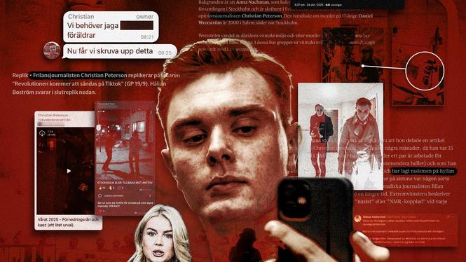Sanningen om Christian Peterson: Trakasserier av motståndare och dolda samarbeten med Aktivklubb och terrorklassade nazister.