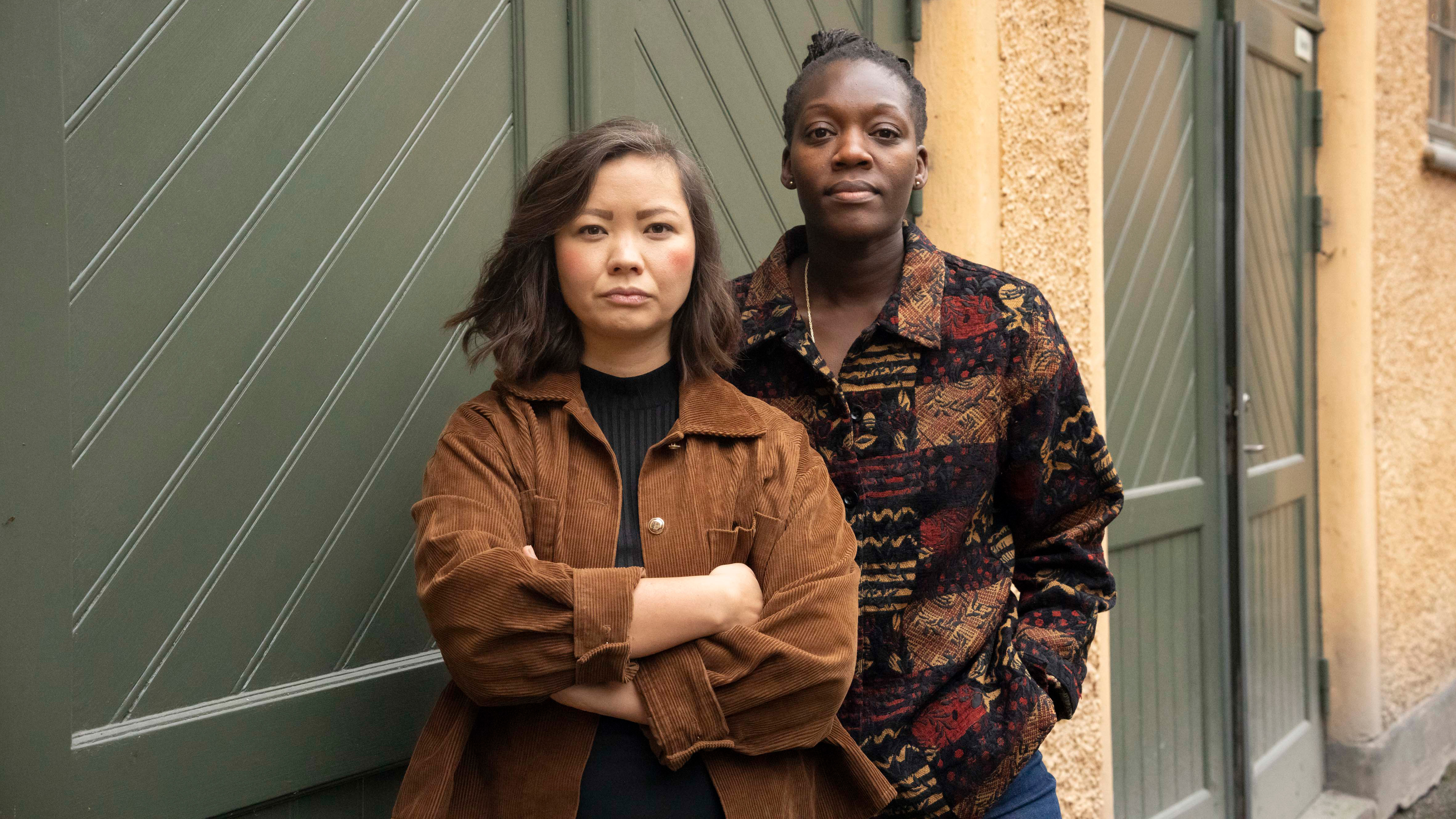 Malpuri Groth och Silvia Kakembo, Integrationsbyrån.