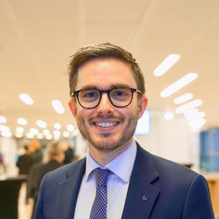 Fredrik Brange, partisekreterare i Liberalerna.
