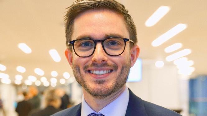 Fredrik Brange, partisekreterare i Liberalerna.