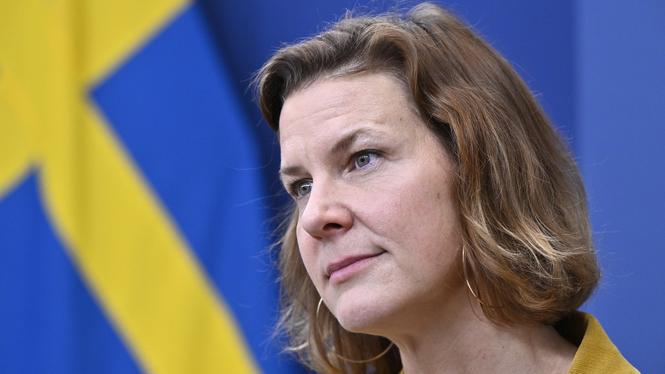 Jämställdhetsminister Nina Larsson (L).