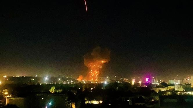 Afghanistans huvudstad Kabul under attack.