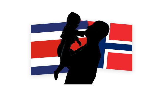 Enligt Sandra Vanessa Borhaug mamma stals hon från hemmet i Costa Rica som liten och adopterades sedan av ett par i Norge. Det här är en genrebild. 