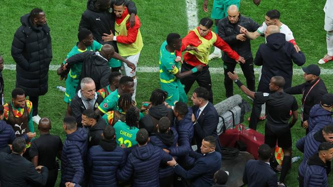 Finalen mellan Marocko och Senegal i Afrikanska mästerskapen avgjordes tidigare i januari i Rabat. Men bråk uppstod efter att Marocko tilldömdes en straff.