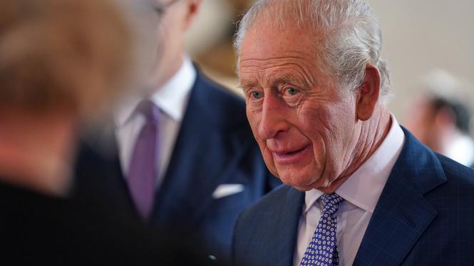 Storbritanniens kung Charles III. 