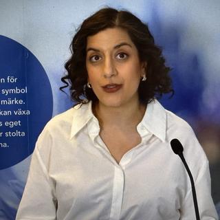 Simona Mohamsson återvaldes som partiledare på Liberalernas extra landsmöte under söndagskvällen. 