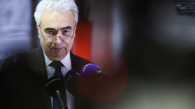 Fatih Birol tidigare i mars.