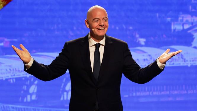 Fifas president Gianni Infantino.