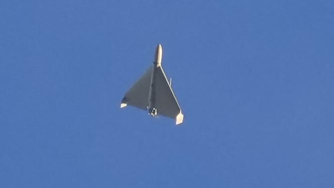 Ryssland använder sig bland annat av Shahed-drönare. Vilken typ av drönare som kraschat i Lettland är inledningsvis inte offentliggjort. Arkivbild. 