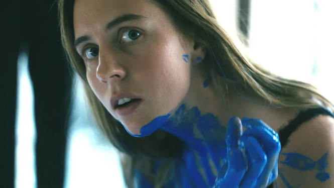 Carla Sehn i Mecenaten.