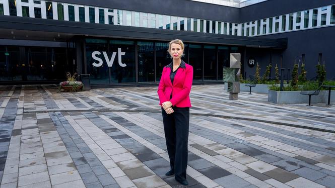 Anne Lagercrantz, vd på SVT.