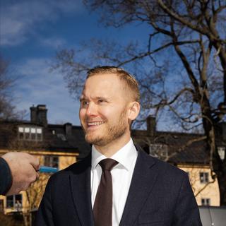 Henrik Vinge (SD), vice partiordförande. 