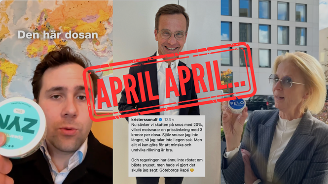 A non-smoking generation granskar politiker som gör reklam för snus.