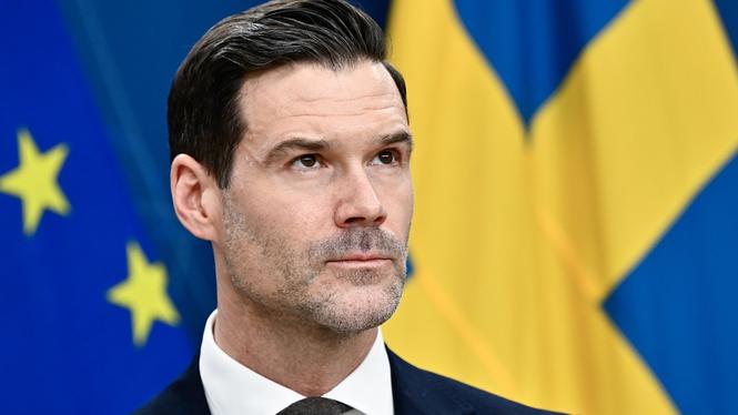 Migrationsminister Johan Forssell (M).