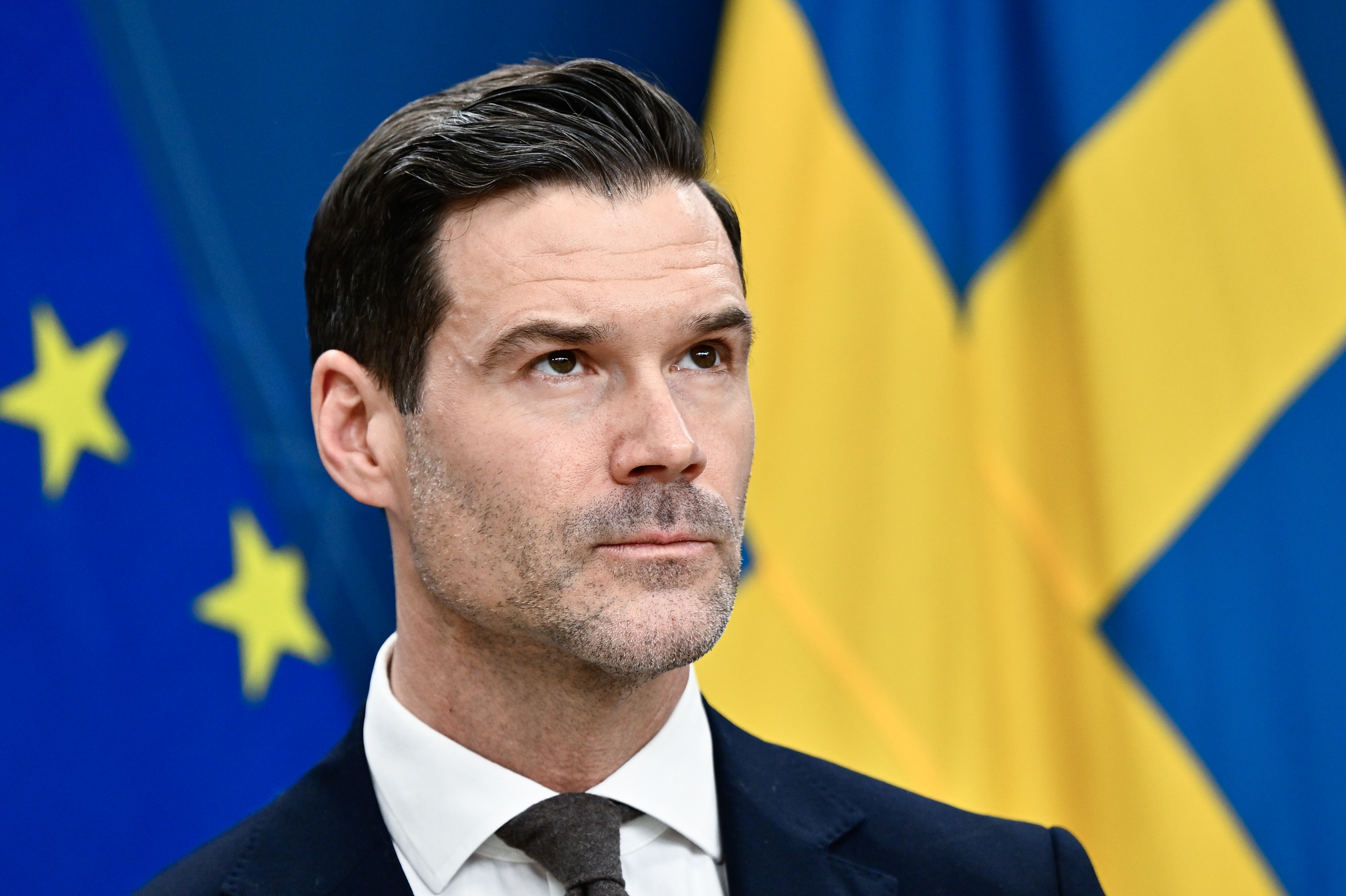 Migrationsminister Johan Forssell (M).