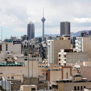 Irans huvudstad Teheran, april 2026.