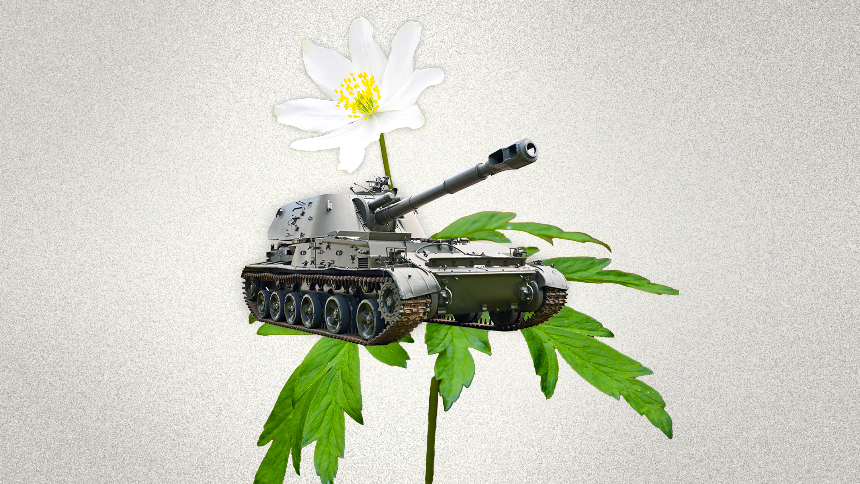 Vitsipporna lyser i skogsbackarna. Bomber faller, och hoten om ännu värre förödelse framförs med allt högre tonläge, skriver Agneta Stark.