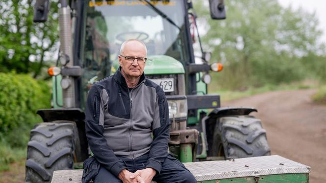 LRF:s förbundsordförande, Palle Borgström, är kritisk mot regeringens mineralpolitik.