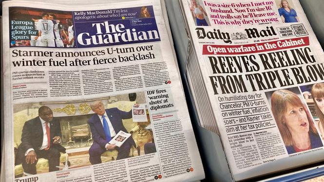 I maj 2025 överraskade president Donald Trump sin sydafrikanske kollega Cyril Ramaphosa med bilder som Trump påstod visade begravningar av vita som mördats och påstod att det pågår ett folkmord på vita. Bilderna visade sig senare vara från Kongo.