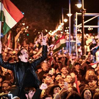 Ungrare firar valsegern.