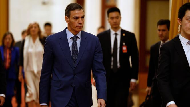 Spaniens premiärminister Pedro Sánchez. 