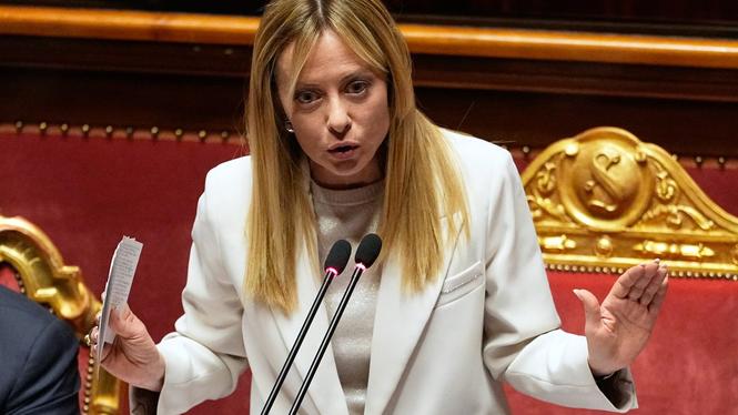 Italiens premiärminister Giorgia Meloni.